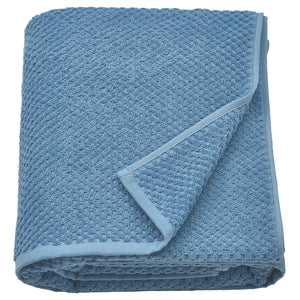 GULVIAL bath sheet, dark grey-blue, 100x150 cm