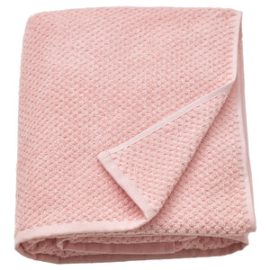 GULVIAL bath sheet, pale pink, 100x150 cm
