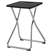 GUNDE folding stool, black, 34x45x32 cm