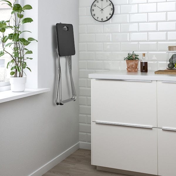 Ikea GUNDE - Folding stool, black