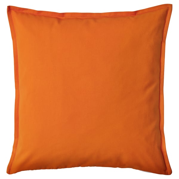 GURLI cushion cover, bright orange, 50x50 cm