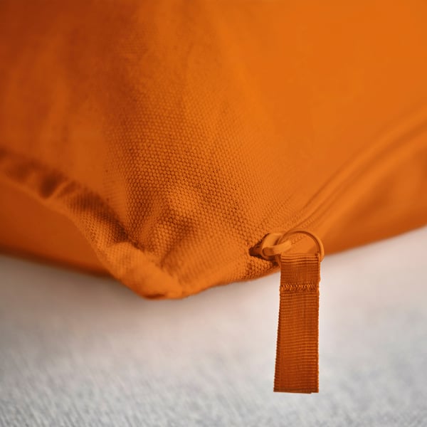 GURLI cushion cover, bright orange, 50x50 cm