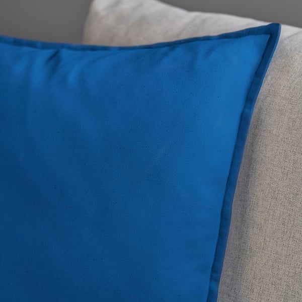 GURLI cushion cover, bright blue, 50x50 cm