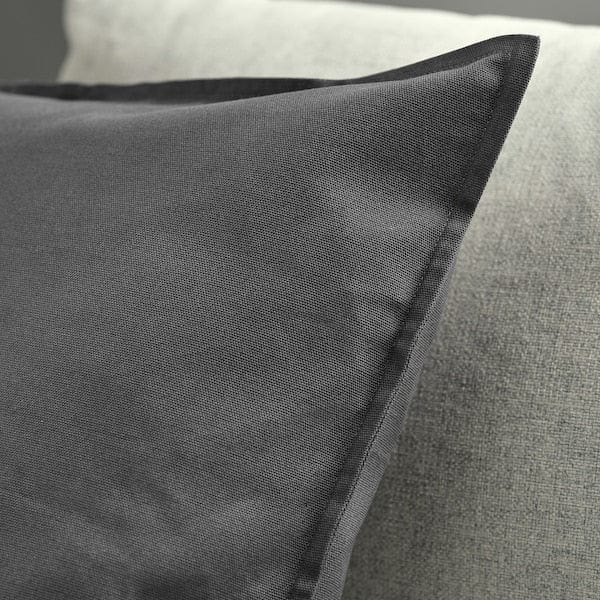 Ikea GURLI - Cushion cover, dark grey, 50x50 cm
