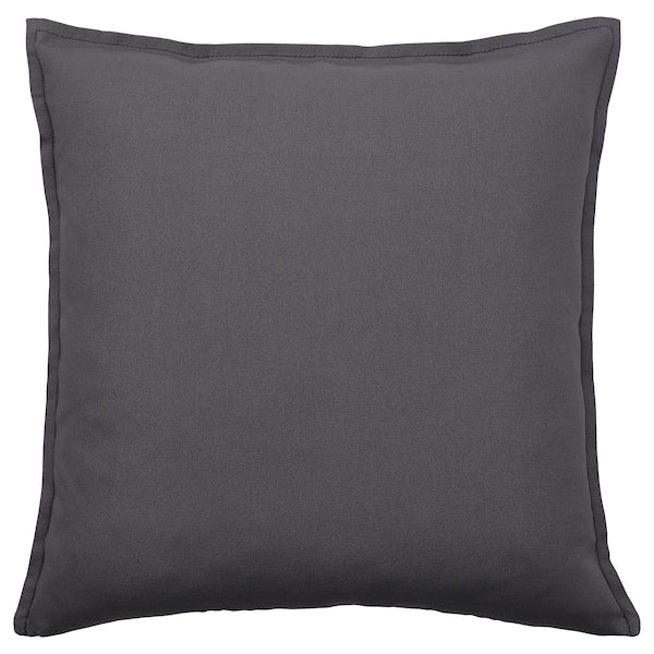 GURLI cushion cover, dark grey, 50x50 cm