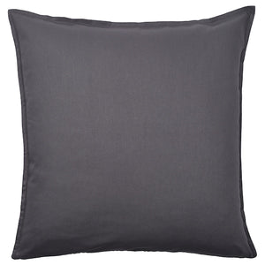GURLI cushion cover, dark grey, 65x65 cm