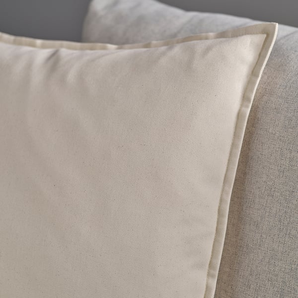 GURLI cushion cover, unbleached, 65x65 cm