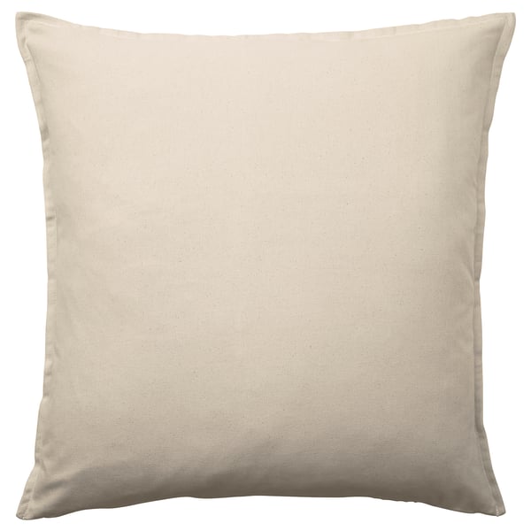 GURLI cushion cover, unbleached, 65x65 cm