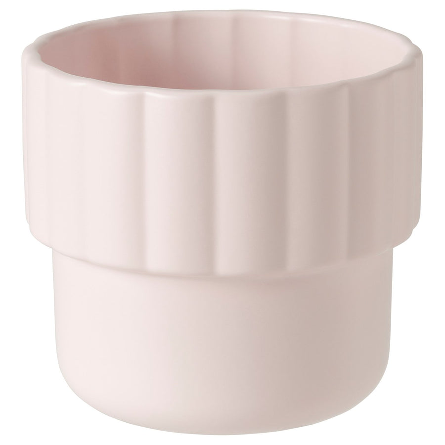 HÄNGSÄLG plant pot, light pink, 11 cm