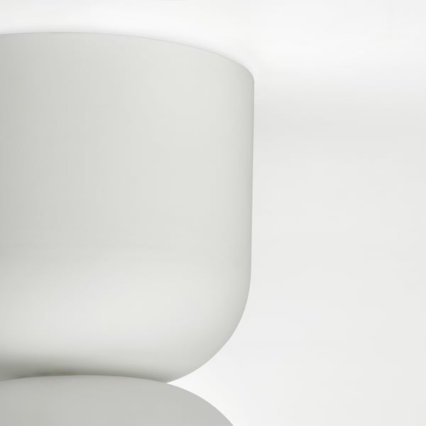 HAMNFYR ceiling lamp, white, 14 cm