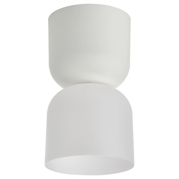 HAMNFYR ceiling lamp, white, 14 cm