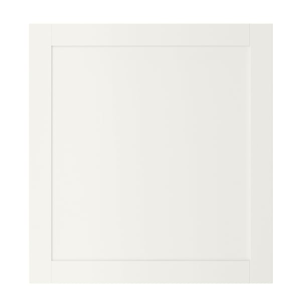 HANVIKEN door, white, 60x64 cm