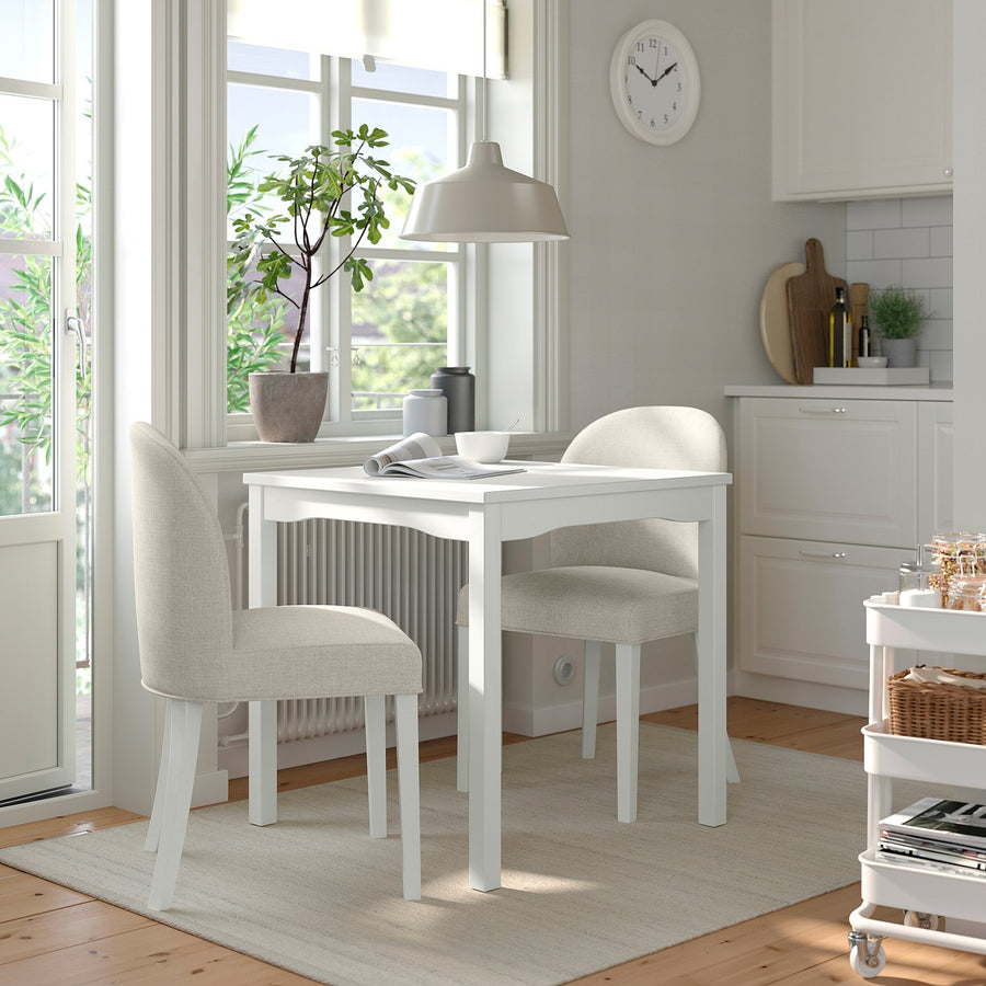 HAUGA / ROSENTORP table and 2 chairs