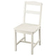 HAUGA chair, white, 40x87x49 cm
