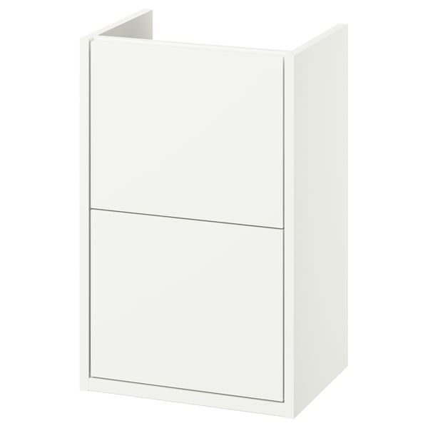 HAVBÄCK wash-stand with drawers, white, 40x33x63 cm