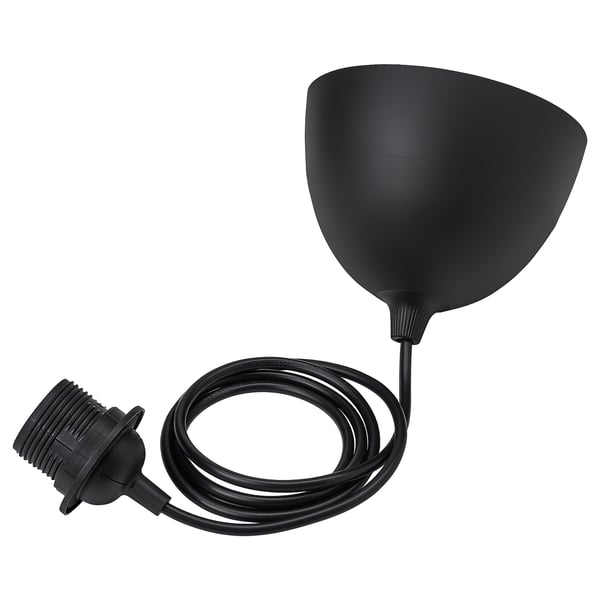 HAVSDJUP cord set, black, 1.4 m