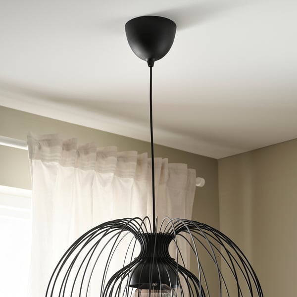 HAVSDJUP cord set, black, 1.4 m