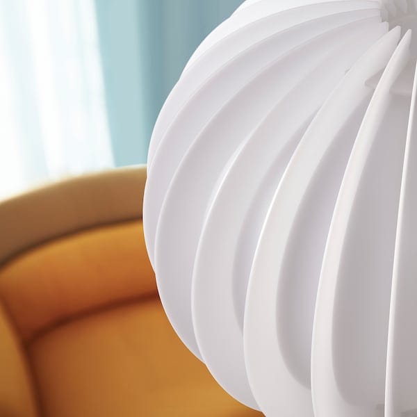 Ikea HAVSFJÄDER - Pendant lamp shade, white, 42 cm