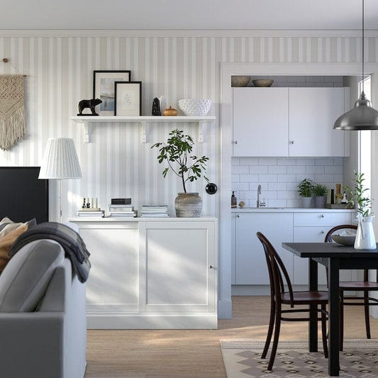 Ikea HAVSTA - Sideboard basic unit, white, 121x47x89 cm