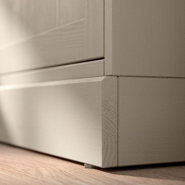 Ikea HAVSTA - Sideboard basic unit, grey-beige, 121x47x89 cm