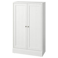 HAVSTA cabinet with plinth, white, 81x37x134 cm