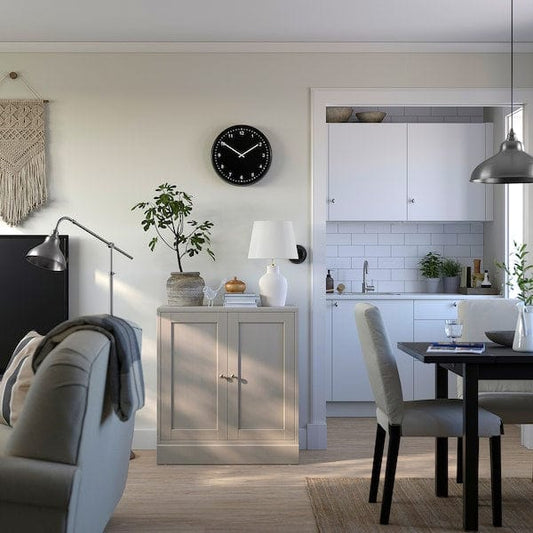 Ikea HAVSTA - Cabinet with plinth, grey-beige, 81x47x89 cm