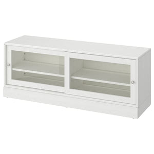 Ikea HAVSTA - TV bench with plinth, white, 160x47x62 cm