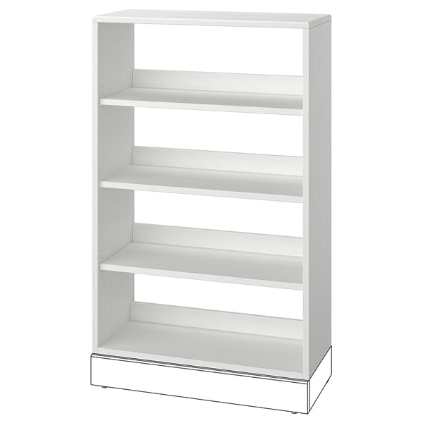 HAVSTA shelving unit, white, 81x35x123 cm