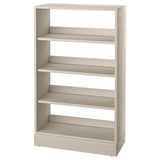 HAVSTA shelving unit with plinth, grey-beige, 81x37x134 cm