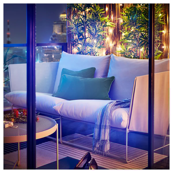 HAVSTEN 2-seat sofa, outdoor, beige, 179x92x76 cm