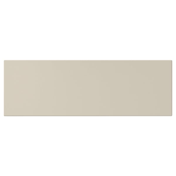 HAVSTORP drawer front, beige, 60x20 cm