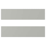 HAVSTORP drawer front, light grey, 40x10 cm, 2 pack