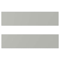 HAVSTORP drawer front, light grey, 40x10 cm, 2 pack