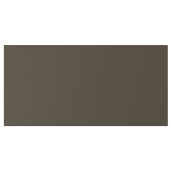 HAVSTORP drawer front, brown-beige, 40x20 cm