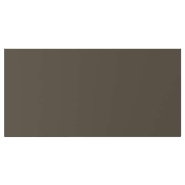 HAVSTORP drawer front, brown-beige, 40x20 cm