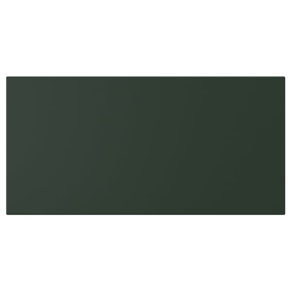 HAVSTORP drawer front, deep green, 40x20 cm