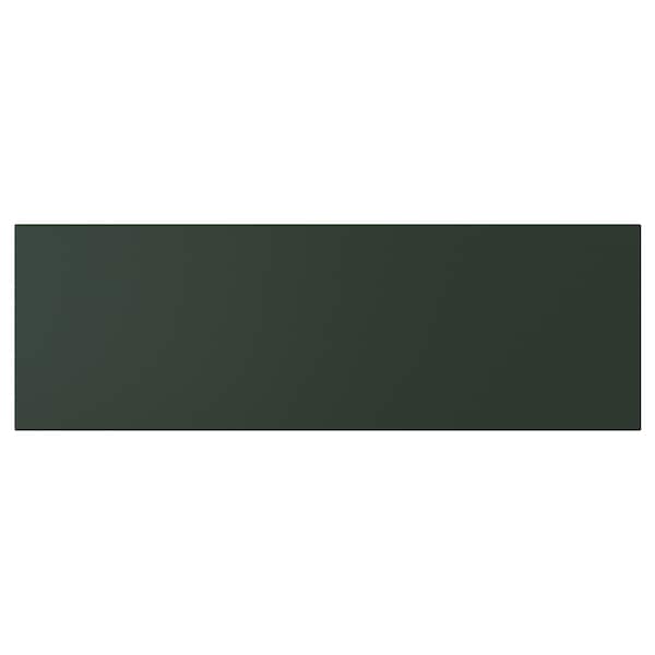 HAVSTORP drawer front, deep green, 60x20 cm