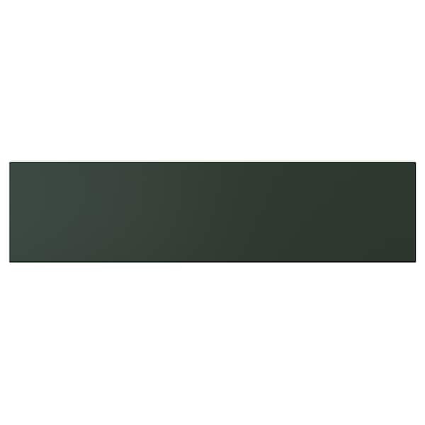 HAVSTORP drawer front, deep green, 80x20 cm