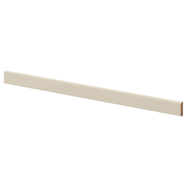 HAVSTORP rounded deco strip/moulding, beige, 221 cm