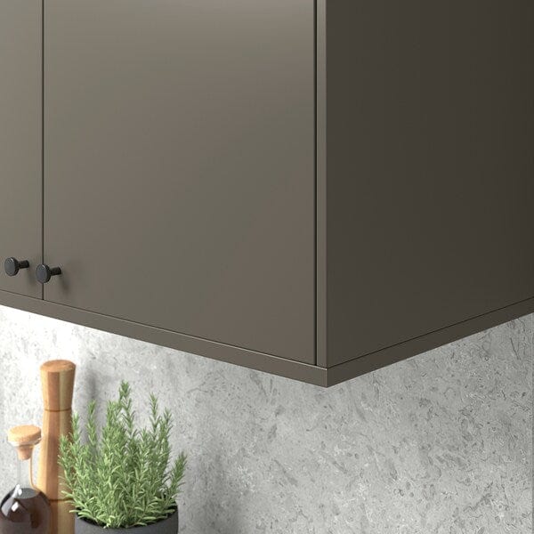 Ikea HAVSTORP - Rounded deco strip/moulding, brown-beige, 221 cm