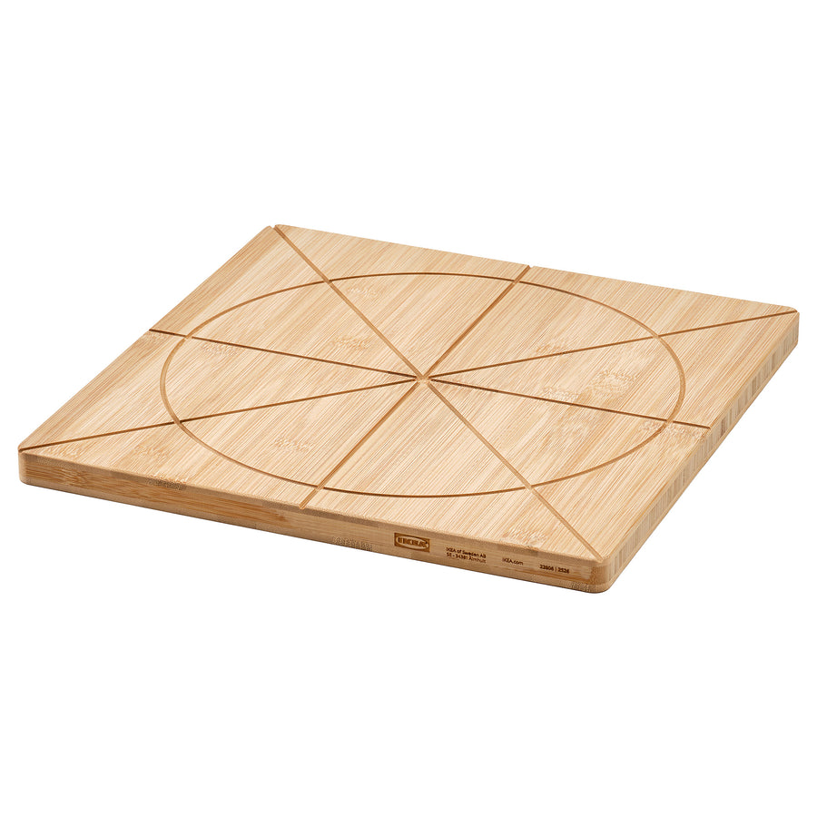 HAVSTULPAN chopping board, bamboo, 35x35 cm