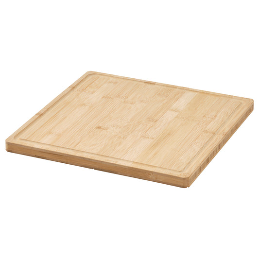 HAVSTULPAN chopping board, bamboo, 35x35 cm
