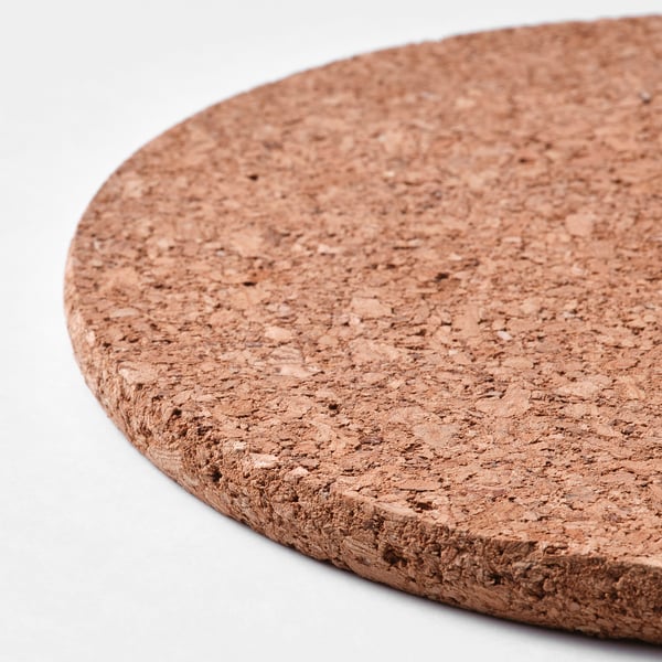 HEAT pot stand, cork, 19 cm, 3 pack