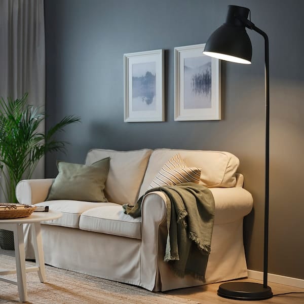 Ikea HEKTAR Floor lamp - dark gray ,