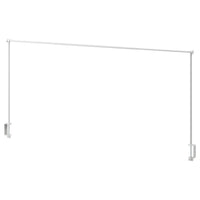 HELGEÖ decorating rod for table, white adjustable/outdoor indoor, 115/235x116 cm