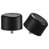 HELTUSS finials, 1 pair, black, 3.6 cm