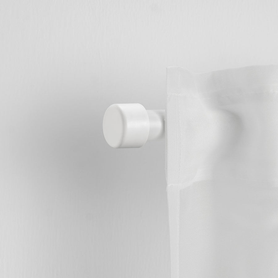 HELTUSS finials, 1 pair, white, 3.6 cm