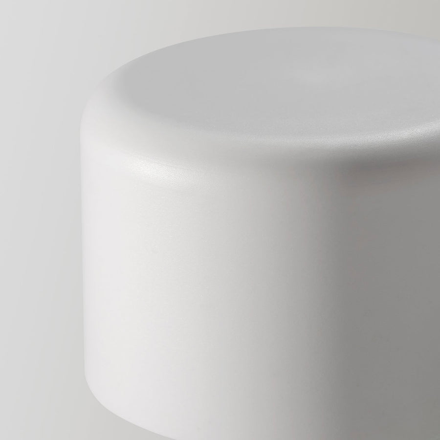 HELTUSS finials, 1 pair, white, 3.6 cm