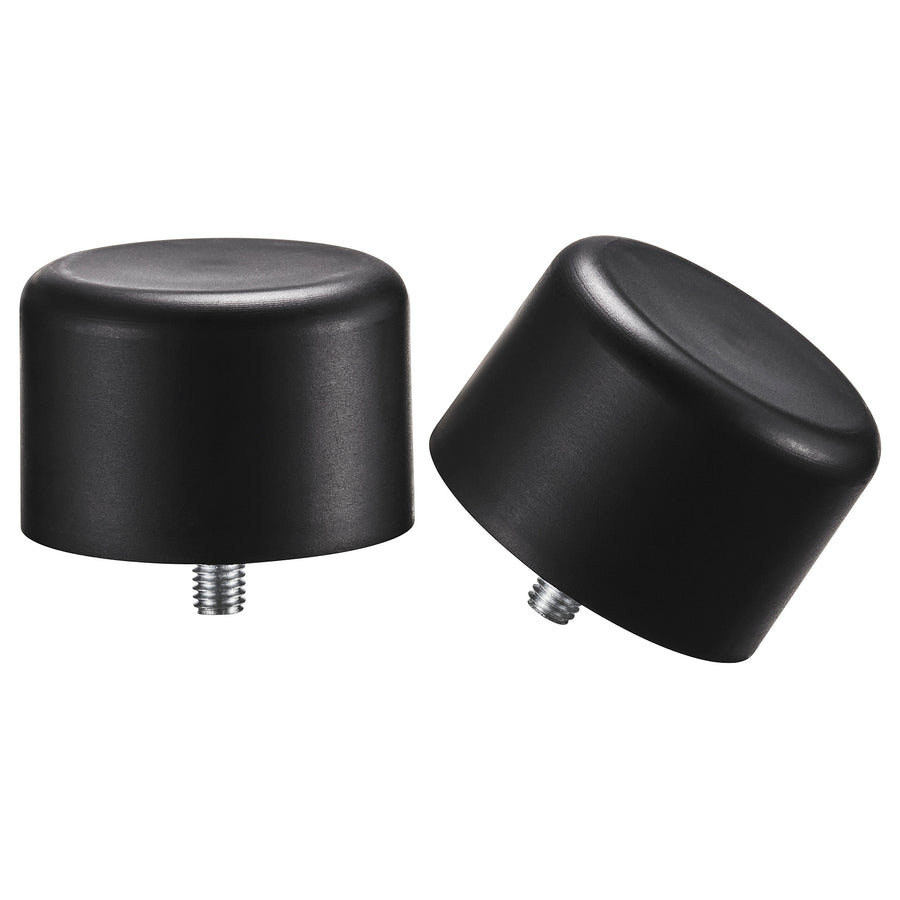 HELTUSS finials, 1 pair, black, 3.6 cm