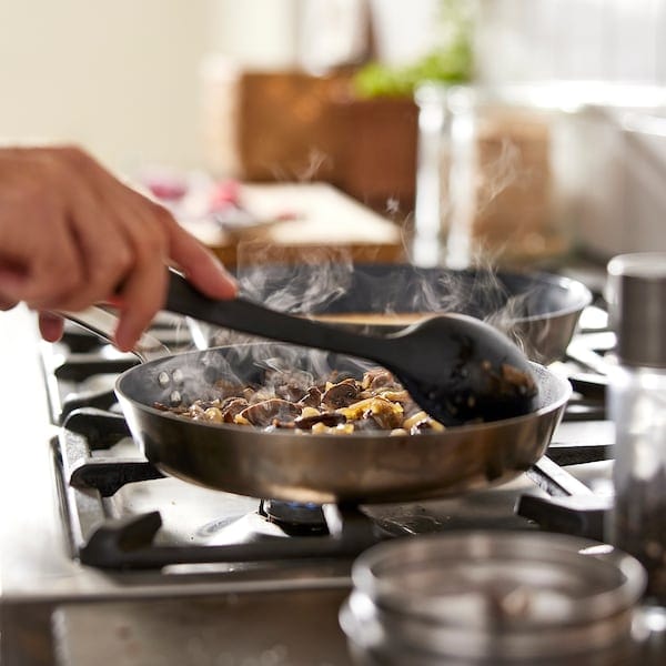 Ikea HEMKOMST - Frying pan, stainless steel/non-stick coating, 24 cm